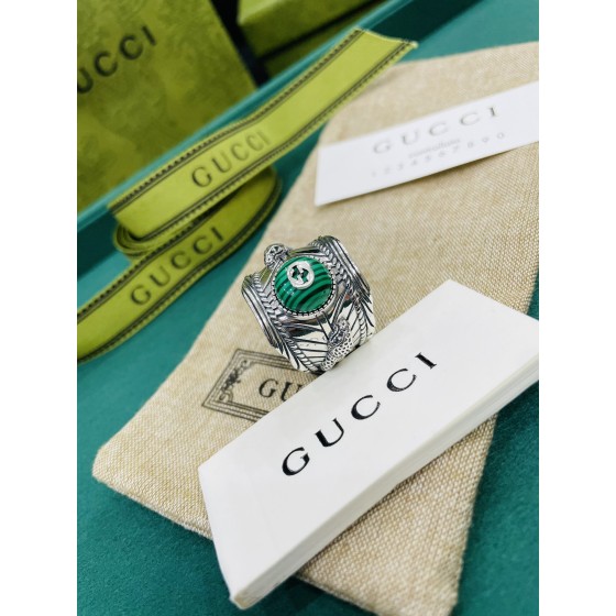 GUCCI Garden Series Ring Axe Design Sense